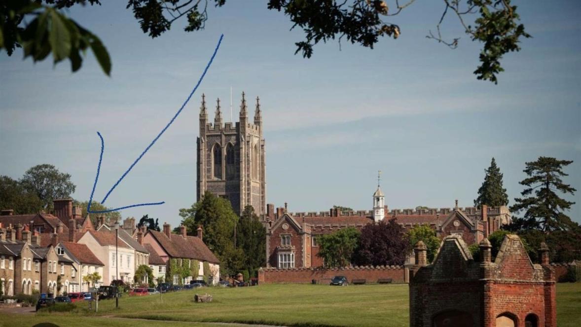 Charming Church Walk, Long Melford - 2 Bedroom Property With Parking Екстериор снимка